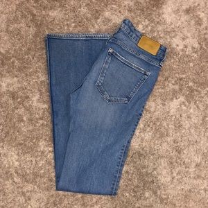 Denim bootcut jeans
